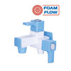 SQUARE BLUE-2 IN 1 BIB COCK