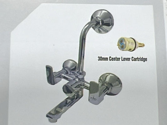 Shine 2 in 1 Wall Mixer
